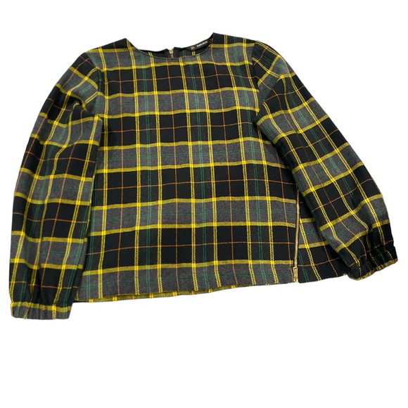 Zara Plaid Skirt and Matching Blouse - Picture 7 of 10